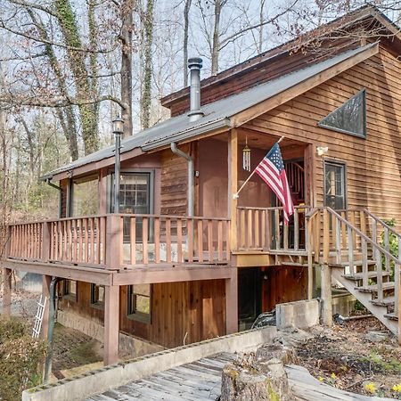 Charming Cabin With Fire Pit And Decks About 7 Mi To Helen Sautee Nacoochee ภายนอก รูปภาพ